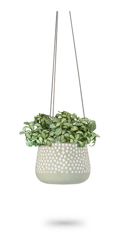 Hanging Planter For Indoor Plants White Concrete Pots R...