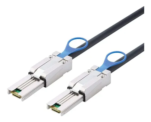 Cable Datos Ext. Mini Sas 26 Pin Macho - Macho Sff-8088 1mt