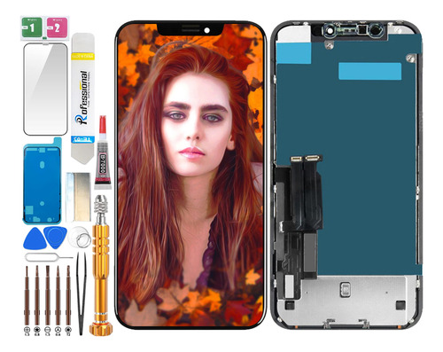Zahin Pantalla Lcd Táctil Para iPhone XR A2105 A1984 A2108 A2106 A2107