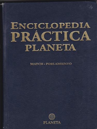 Enciclopedia Practica Planeta N-5 Match--poblamiento
