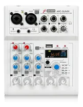 Comprar Mesa De Som 4 Canais Arcano Arc-slimix Interface Usb Sj