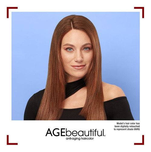 Color De Cabello Age Beautiful Liqui Creme, 8 Unidades, Medi