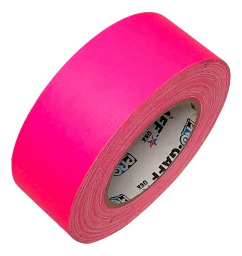 Cinta Gaffer Tape Rosado Tela 2  X 45mts Original Pro