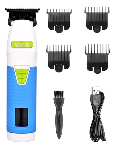 Maquina Wmark Ng 318 Acabamento Branco E Azul Profissional