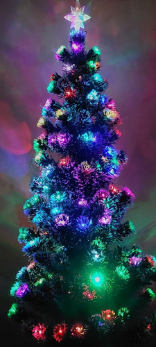 Imagen 4 de 8 de Arbol De Pascua Con Luces Led 1.20 Mt + Envio Gratis Hermoso