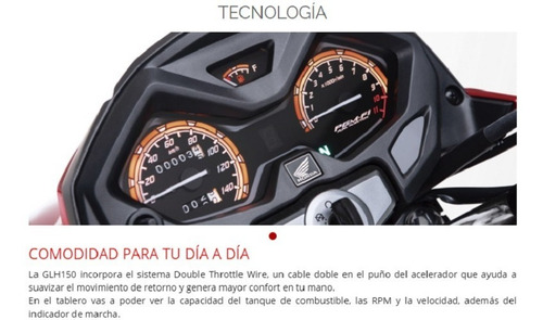 Imagen 9 de 25 de Patentada $852000 O 12d$117000 Honda Glh 150 (cb 125 Cg Wave