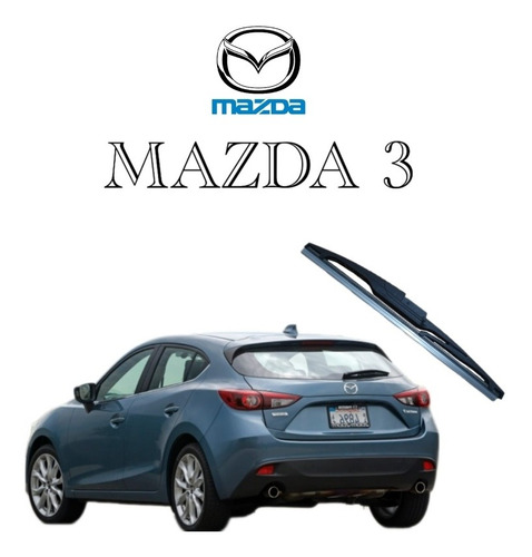 Limpiaparabrisas Trasero Para Mazda 3 Hatchback 2014 A 2018