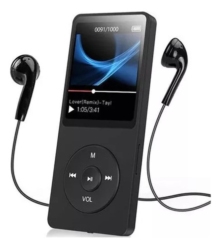 Reproductor Portátil De Música Mp3 Bluetooth Con 64 Gb Ac