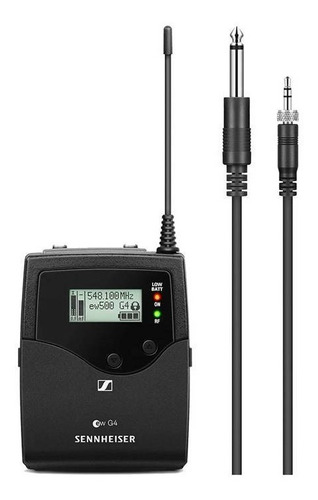 Transmissor S/ Fio Sennheiser Ew500 G4 Ci1 Aw+ (470-558mhz) Cor Preto