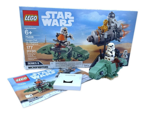 Imagen 1 de 7 de Lego Dewback - Sandtroper Star Wars 75228
