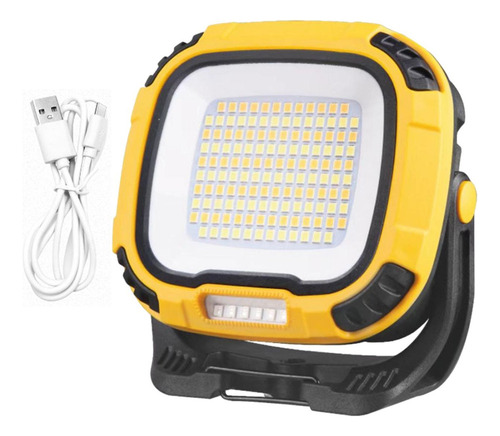 Linterna Cob Linterna Led Durable Con Lámpara De Amarillo