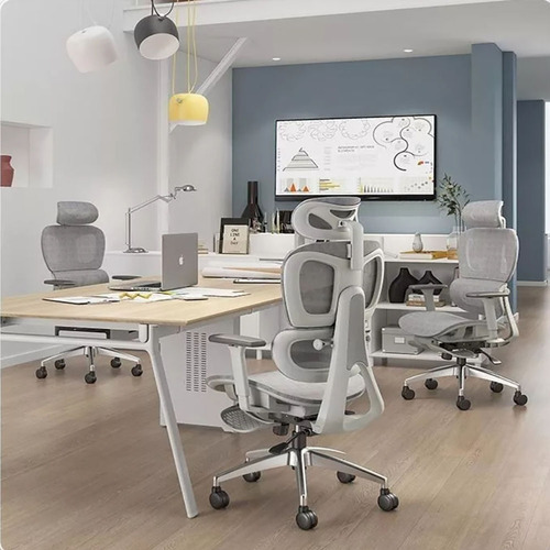 Silla De Oficina Ergonómica Transpirable Con Respaldo Ajustable
