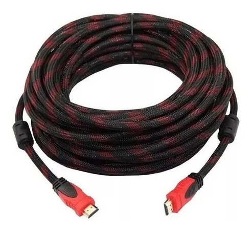 Cable Hdmi 1080 Reforzado 10mts Cod 143