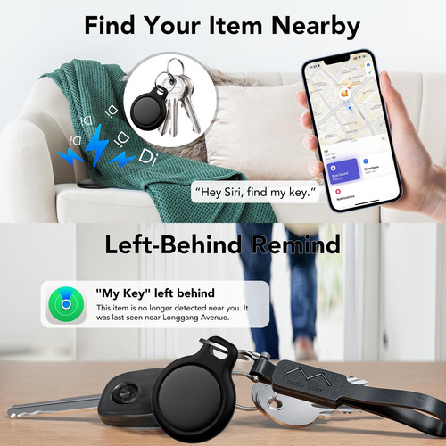 Tracker Air Tags Cascho Para Apple Find My App (ios), Paquet