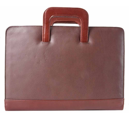 Portafolio Cuero Hombre Briganti Multiuso Moda - Acc60811