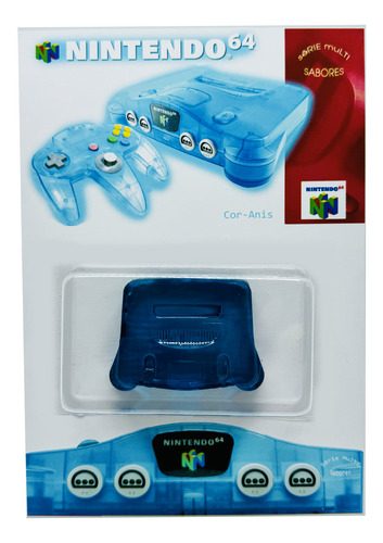 Miniatura Colecionável N64 Sabores ( Anis )