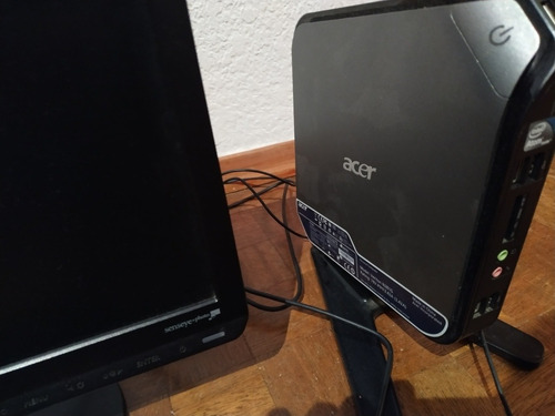 Pc Acer Con Monitor Benq 15 Funcionando.