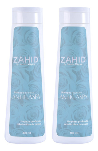 2 Shampoo Zahid Intensivo Anti Caspa