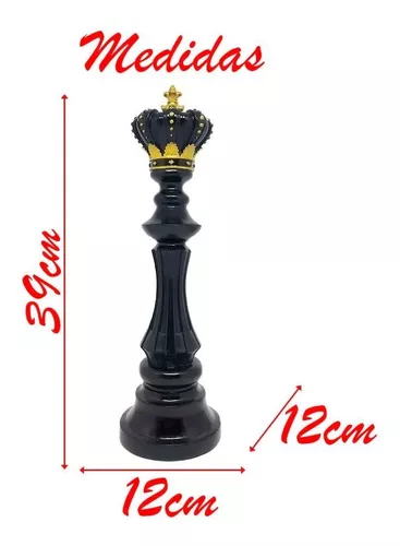 LL' s Store - Peças Xadrez Decorativo Bispo / Cavalo / Peão / Torre - R$  15,00 Rainha / Rei - R$ 20,00 Cores Variadas.