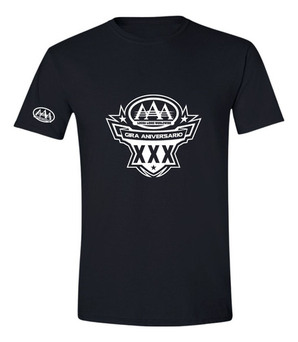 Playera Deportiva Hombre Lucha Libre Aaa Aniversario Xxx