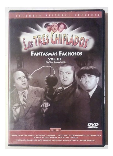 Dvd Los Tres Chiflados Fantasmas Fachosos Vol 3 Seminuevo