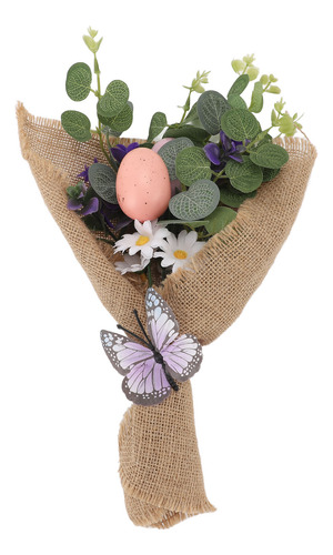 Ramo Decorativo De Huevos De Pascua Con Led Multifuncional R