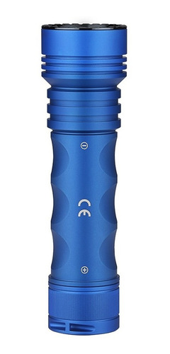 Linterna Olight Seeker 2 Con 3000lm Edición Limitada Azul.