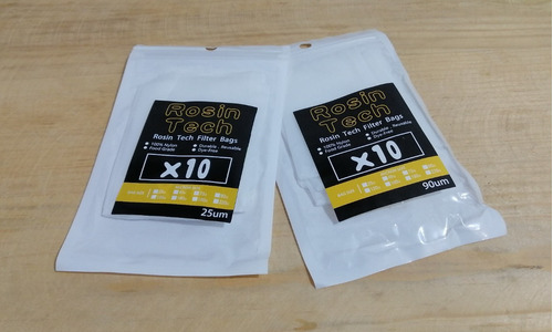 Kit Malla Rosin Bag 2.5´x4´ 90+25micras 100% Nylon 10+10pzs.