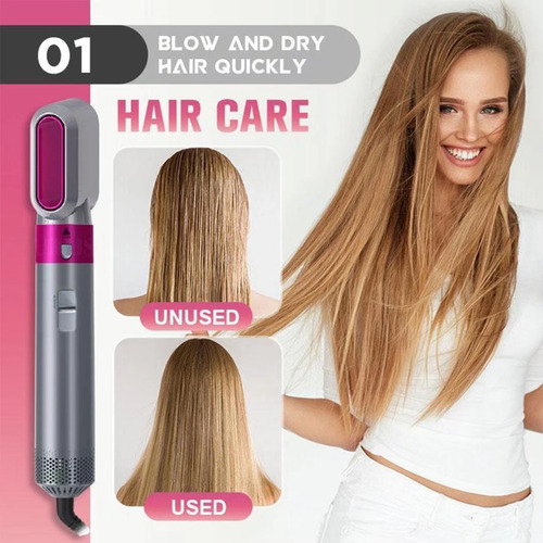 5 Es 1 Cepillo Secador De Pelo Para Peinado De Mujer Kits