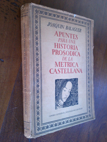 Apuntes Historia Prosódica De Métrica Castellana - Balaguer