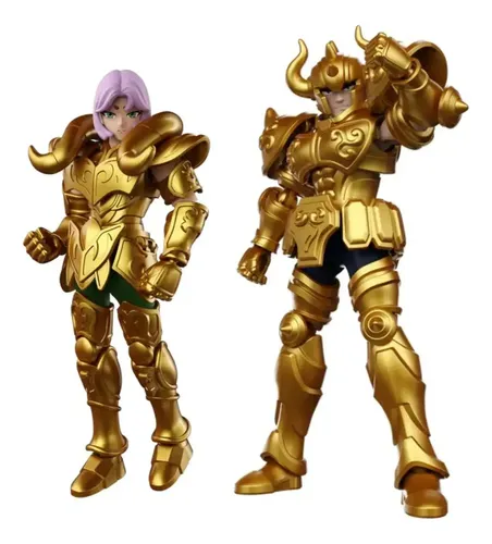 Caixa 9 Blokees Saint Seiya Galaxy Version 03 Gold Display
