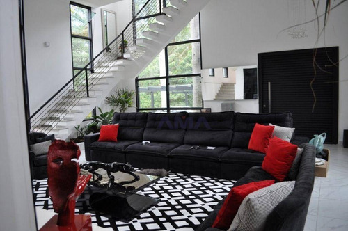 Casa Com 3 Suites À Venda, 460 M² Por R$ 2.100.000 - Nova Higienópolis - Jandira/sp - Ca1053