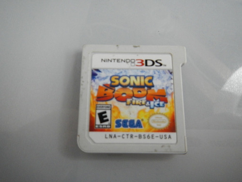 Sonic Boom Fire And Ice N3ds S/c Gamers Code* (Usado)