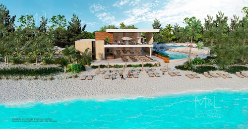 Terreno En Venta Xpu-ha Beach Duna 604 M2 Con Club De Playa. Riviera Maya