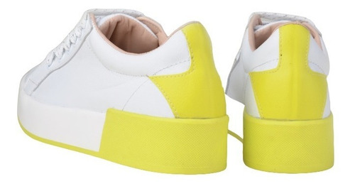 Zapatillas Urbanas De Mujer De Cuero Flow - Ferraro