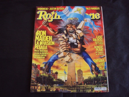 Revista Rolling Stone # 157 - Tapa Iron Maiden