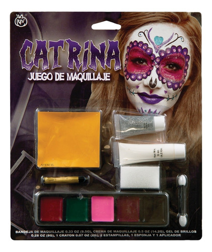 Maquillaje De Fantasía De Catrina Disfraz Catrina Halloween