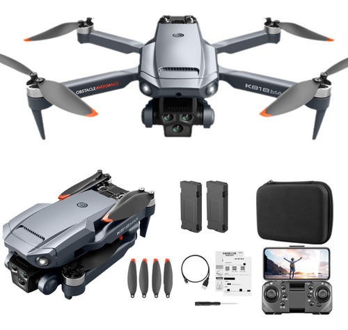 Mini Drone Profesional Con 5 Cámaras 4k+2 Baterías