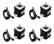 Comprar 4 Motores Paso A Paso Nema 17, 48 Mm, Motor Nema17 42 Bygh 2