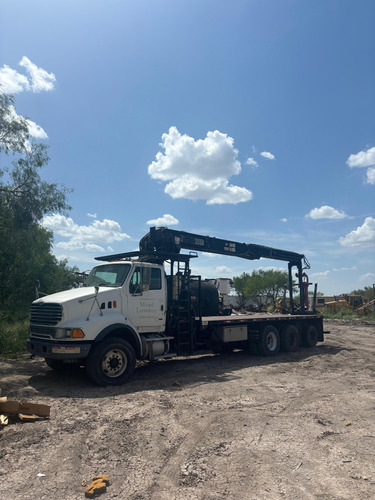 Grúa Articulada Hiab Sobre Camión Sterling 2005