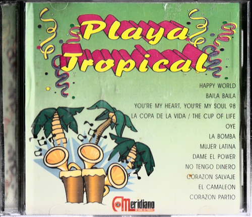 Playa Tropical. Cd Original Usado Qqa. Promo
