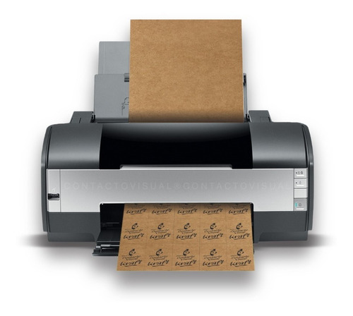 Papel Kraft Para Impresora 200gr 100 Hojas A4 / Papel Madera