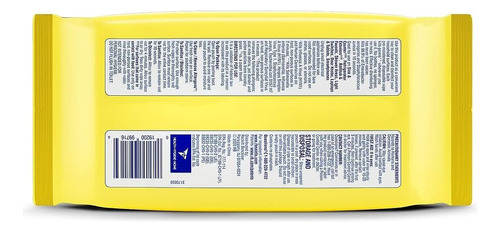 Toallitas Desinfectantes Lysol Lemon And Lima Blossom Flatpa