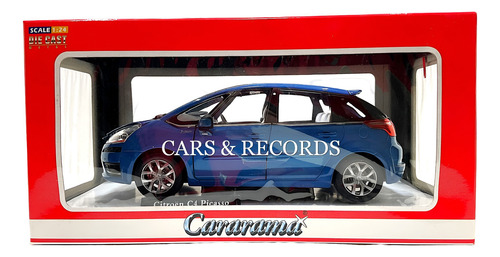 Citroen C4 Picasso Como Argentino - Cararama By Schuco 1/24 Azul