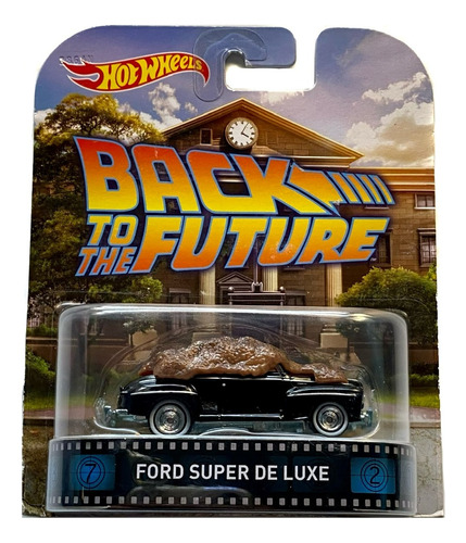 Ford Super Deluxe Hotwheels Retro 2014 Volver Al Futuro