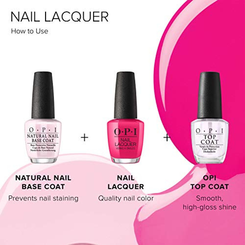 Set De Esmaltes Para Uñas Opi Nail Lacquer, Coca-cola® Red,