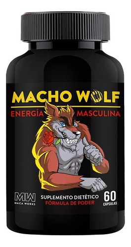 01 Frasco Macho Wolf Energía Masculina