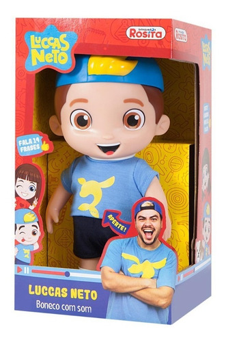 Boneco Articulado - Luccas Neto - Novabrink
