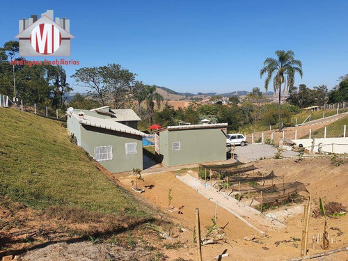 Imagem 20 de 23 de Linda Chácara Com Escritura, 03 Dormitórios, Piscina, Campo De Futebol, Pomar, À Venda, 1000 M² Por R$ 465.000 - Zona Rural - Pinhalzinho/sp - Ch0725