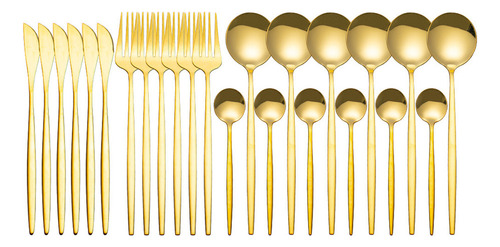 Sets De Cubiertos Cubertería De Mesa Minimalista Juego De Cu